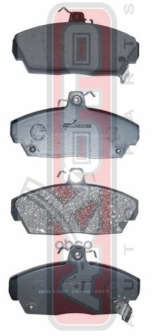 Колодки Тормозные Дисковые Перед AKYOTO арт. AKD1337