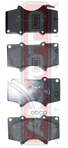 Колодки тормозные дисковые перед AKYOTO арт. AKD1482