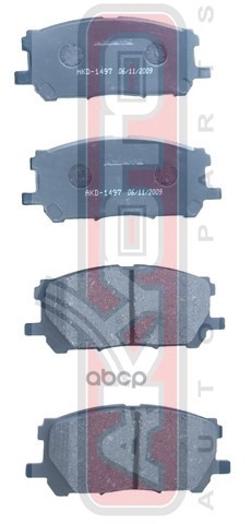 Колодки Тормозные Дисковые Перед AKYOTO арт. AKD1497