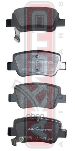 Колодки тормозные дисковые AKYOTO арт. AKD1838