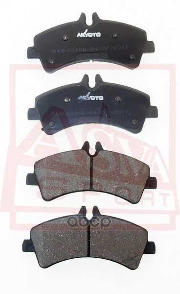 Колодки тормозные дисковые AKYOTO арт. AKD23206