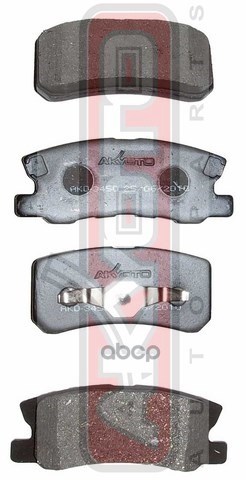 Колодки Тормозные Дисковые Зад AKYOTO арт. AKD3450