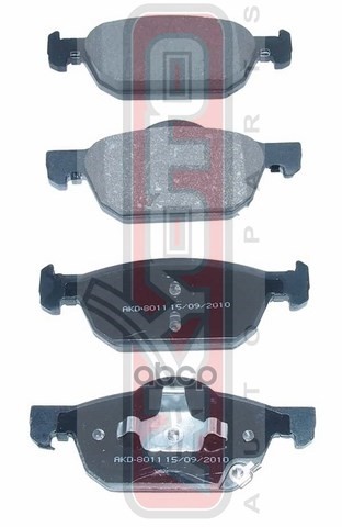 Колодки Тормозные Дисковые Перед AKYOTO арт. AKD8011