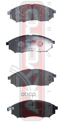 Колодки Тормозные Дисковые Перед AKYOTO арт. AKDEG090