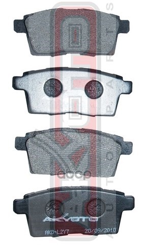 Колодки тормозные дисковые AKYOTO арт. AKDL2Y7