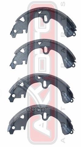 Колодки тормозные барабанные задние TOYOTA TOYOTA : CARINA E COROLLA CAMRY SPRINTER CALDINA AKYOTO арт. aks-2001