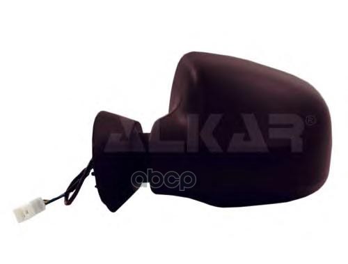 Зеркало Электрическое Рено Logan 08 - , Duster 04 10 - Черное Подогрев Правое Alkar 6126594 ALKAR арт. 6126594
