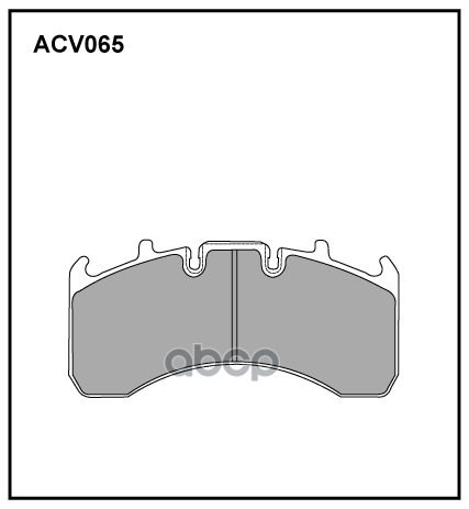 Колодки Тормозные Дисковые Wva (29177 29169) Hcv ALLIED NIPPON арт. ACV065KHD