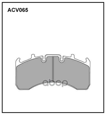 Колодки Тормозные Дисковые Wva (29177 29169) Hcv ALLIED NIPPON арт. ACV065K