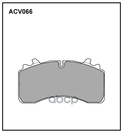 Колодки Тормозные Дисковые Wva (29162 ) Hcv ALLIED NIPPON арт. ACV066K