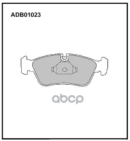 Колодки передние BMW E36/46 ALLIED NIPPON ADB 01023 ALLIED NIPPON арт. ADB 01023