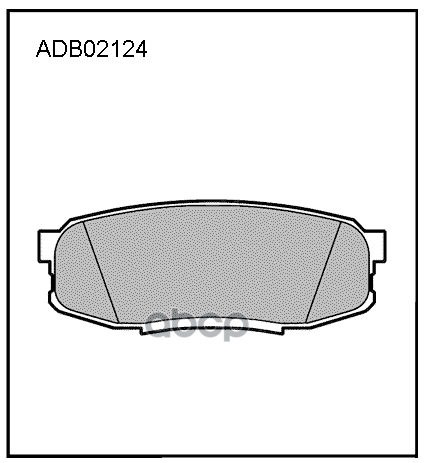 Колодки Торм. Задние Toyota Land Cruiser 4.7/4.5D V8 08> ALLIED NIPPON арт. adb02124