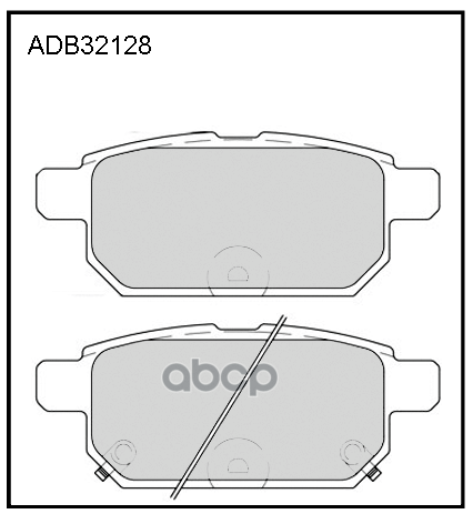 Колодки Торм. Задние Suzuki Baleno (Fw  Ew)  02/16 - Swift Iv (Fz  Nz)  10/10 - ALLIED NIPPON арт. adb32128