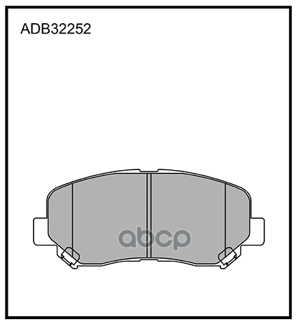 Колодки тормозные передние Mazda CX-5 11-17  17-> ALLIED NIPPON арт. adb32252