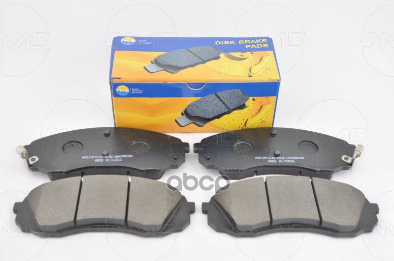 Колодка дискового тормоза HYUNDAI H-1 Travel/Starex II TQ 2008- KIA Carnival III UVP 2006- AMDBF152 AMD арт. AMDBF152