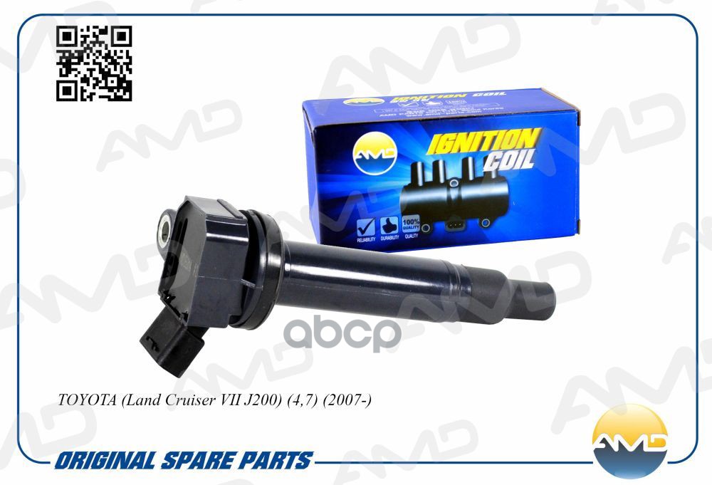 Катушка Зажигания 90919-02249/Amd.el814 Amd AMD арт. AMDEL814