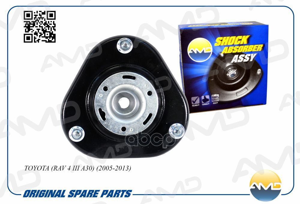 Опора Переднего Амортизатора L=R Toyota Rav4 Iii/Previa 2006-> Amd Amd.sb2571 AMD арт. AMD.SB2571