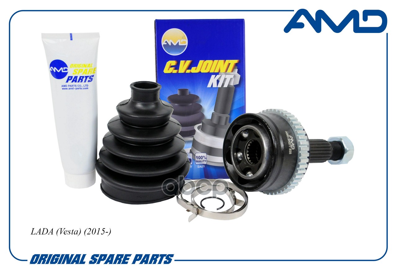 ШРУС наружный (T23/T21/ABS48) с кольцом ABS LADA Vesta, 2015- AMDSH268 AMD арт. AMDSH268