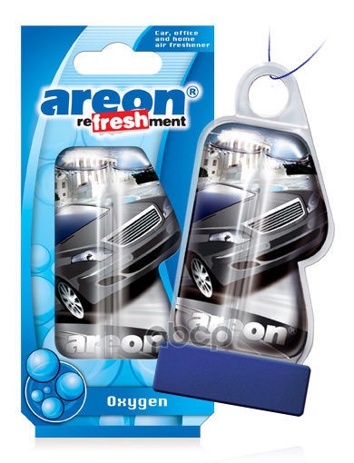 Ароматизатор Подвесной Гелевый "Refreshment Liquid" Oxygen AREON арт. LC16