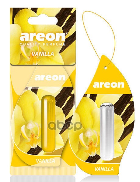 Ароматизатор Гелевый "Liquid" Vanilla 5Ml AREON арт. LR06
