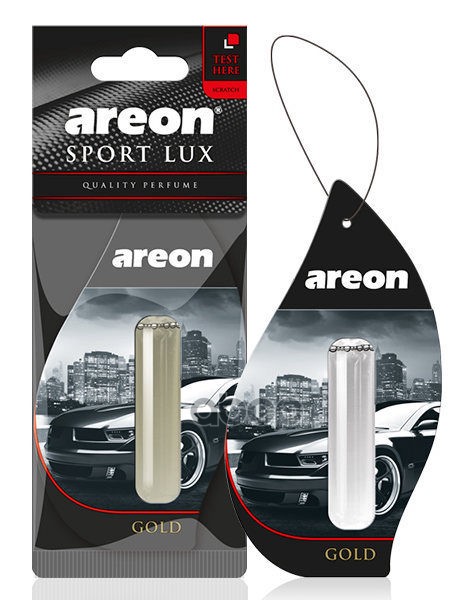 Ароматизатор Гелевый "Liquid Lux Sport" Gold 5Ml AREON арт. LX01
