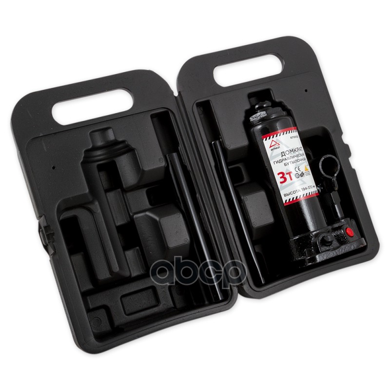 Домкрат Гидравлический Бутылочный 3 Т 194-372 Мм Кейс Arnezi R7100032 ARNEZI арт. R7100032