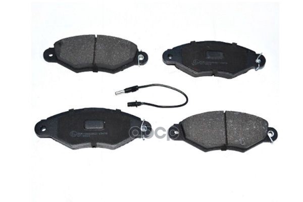 КОЛОДКИ ТОРМОЗНЫЕ ПЕРЕДНИЕ KANGOO ASAM-SA арт. 71386