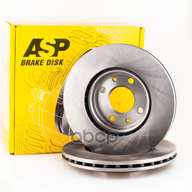Диск Тормозной Fiat Bravo Doblo Передний Вент. ASP арт. 230208