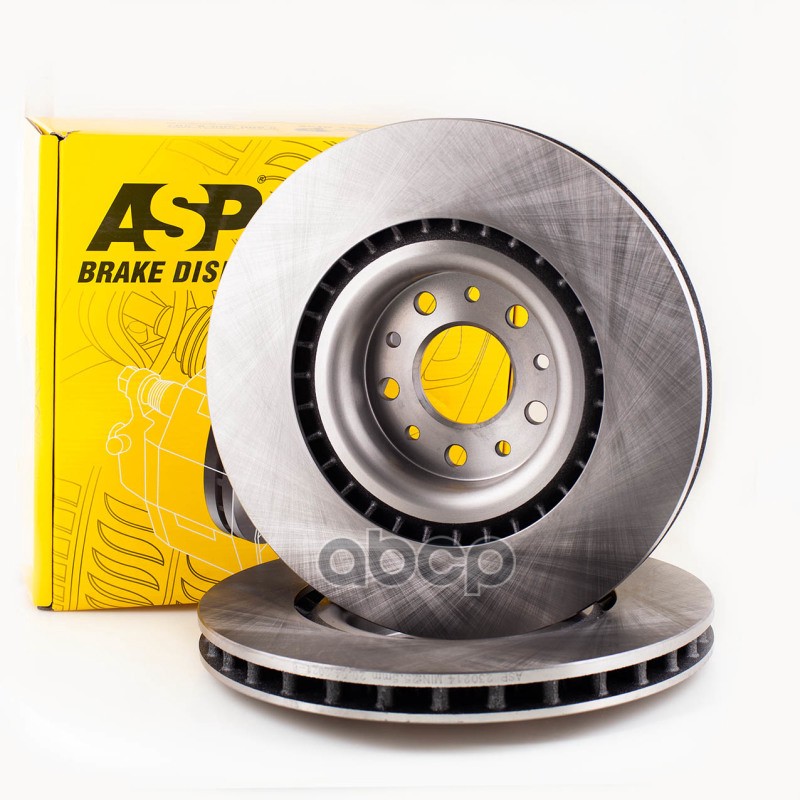 Диск тормозной FIAT DOBLO 10-> передний вент. ASP арт. 230214