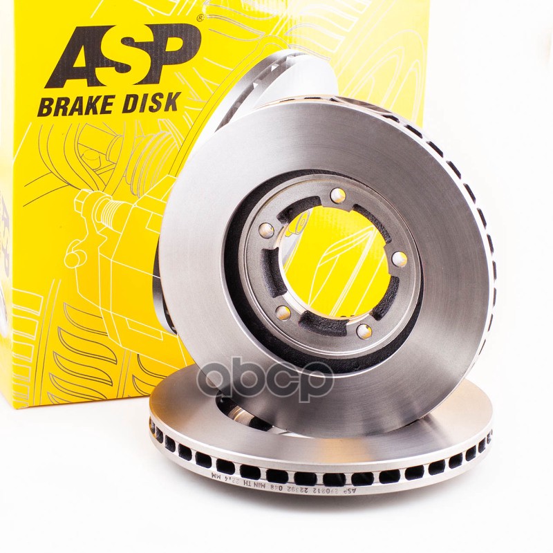 Диск тормозной передний HYUNDAI H-1,STAREX 290212 ASP арт. 290212