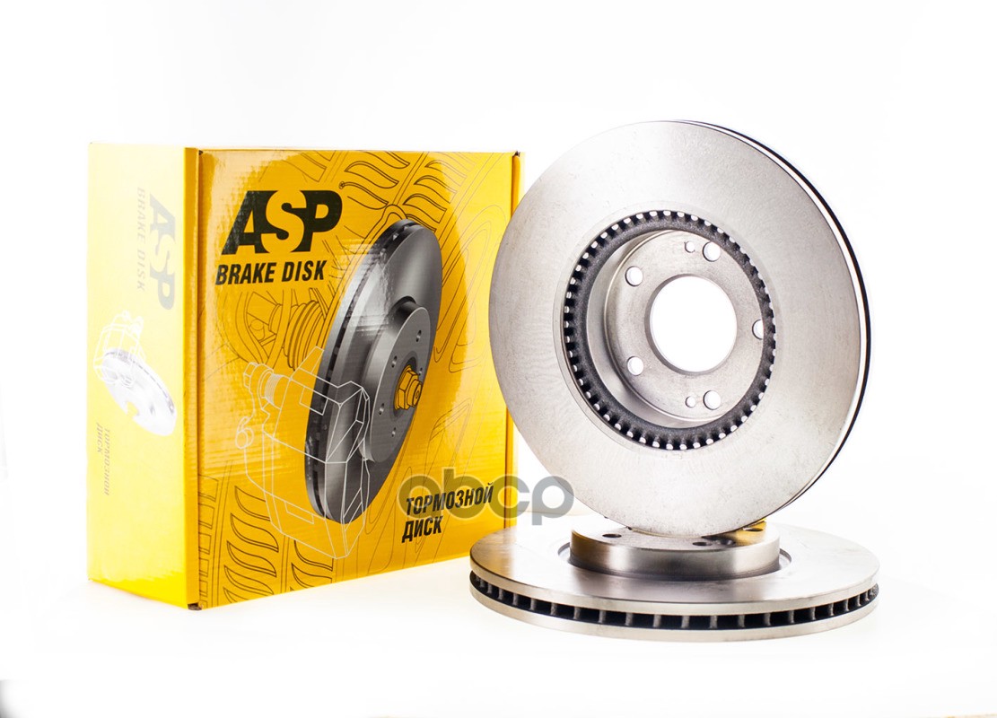 Диск тормозной HYUNDAI iX35/Sonata V/KIA Sportage III/Optima 12-> передний D=300mm ASP арт. 290226