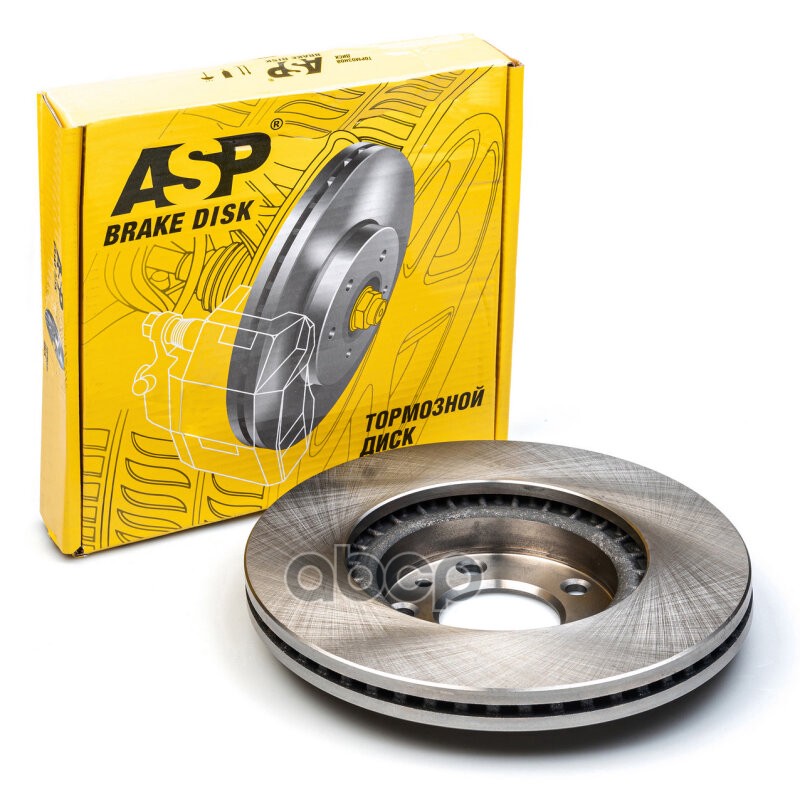 Диск тормозной MAZDA 6(GH) 07> на переднюю ось  вентилируемый D=299 ASP арт. 350203