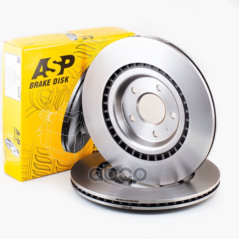 Диск тормозной   AUDI A4-A8/Q5 1.8-6.3 07-> задний  вентилируемый D=330 ASP арт. 410217