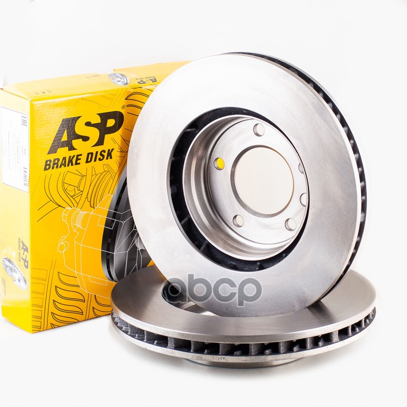 Тормозной диск AUDI Q7 06>/Touareg передний, вентилируемый D=330 ASP 410229 ASP арт. 410229