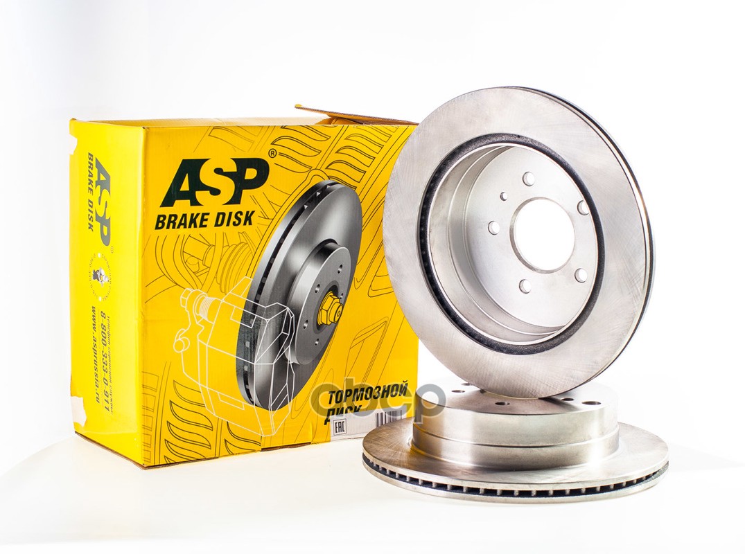 Диск тормозной Opel Antara  Chevrolet Captiva 2.0-3.2  06- задний D=303mm ASP арт. 510202