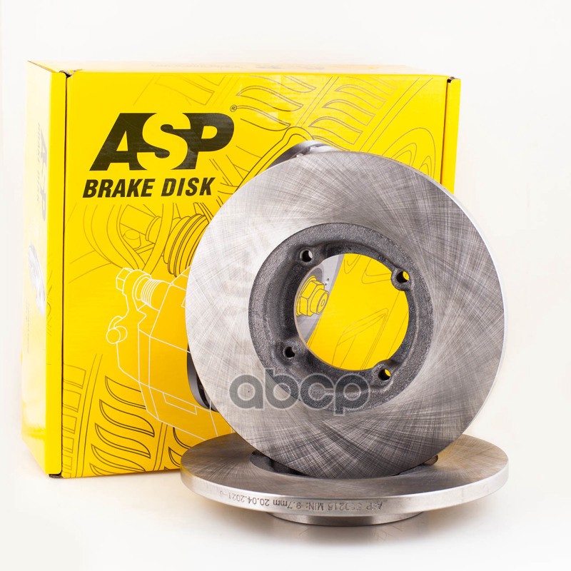 Диск тормозной передний DAEWOO Matiz / CHEVROLET Aveo ASP 510216 ASP арт. 510216