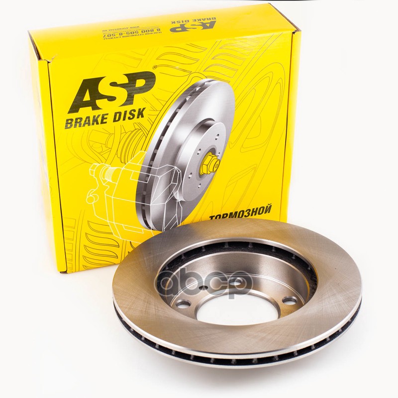 Диск тормозной GAZ 2217 (Соболь) передний ASP арт. 550204