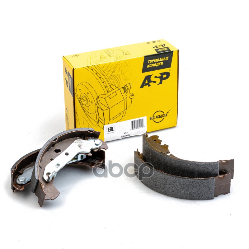 Задние Тормозные Колодки Для А/М Ford Fusion(02)/Fiesta/Ka/Mazda 2 ASP арт. k020102