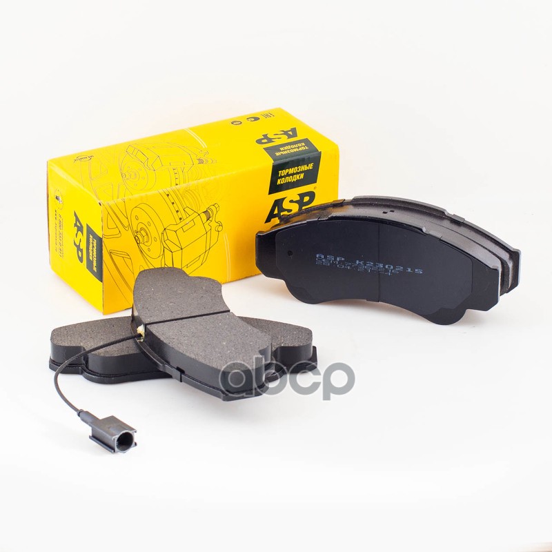 Колодки тормозные передние  Fiat Ducato 08-12 244(RUS) R16 ASP арт. k230215