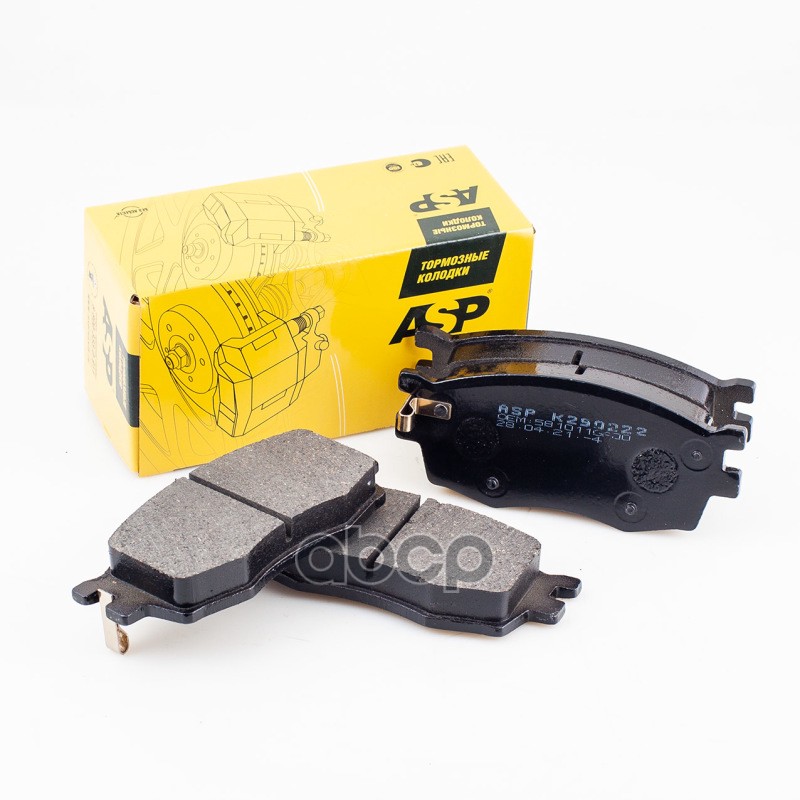 Колодки тормозные передние HYUNDAI i20 / KIA Rio II 05-11 ASP арт. k290222