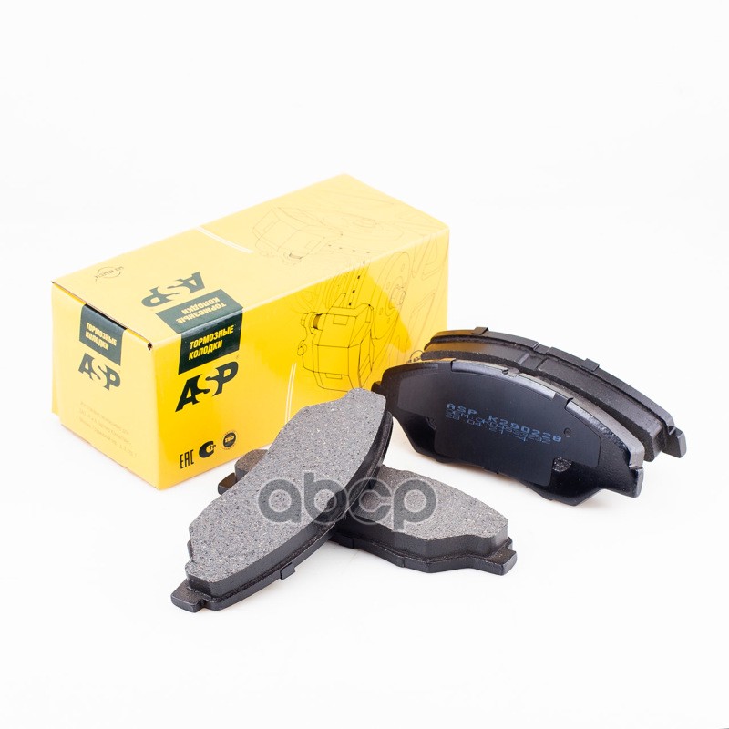 Колодки тормозные передние Kia Sportage 2.0i/2.0TD (94-) ASP арт. k290228