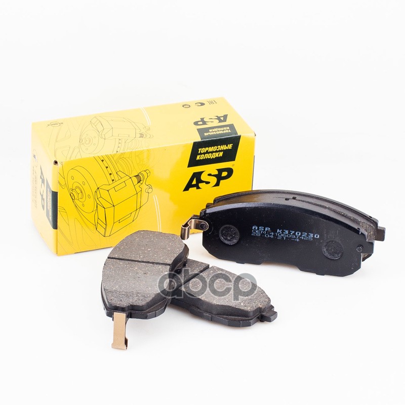 Колодки тормозные передние NISSAN JUKE  TEANA J33 (13-)  TIIDA (07-)  SENTRA (14-) ASP арт. k370230