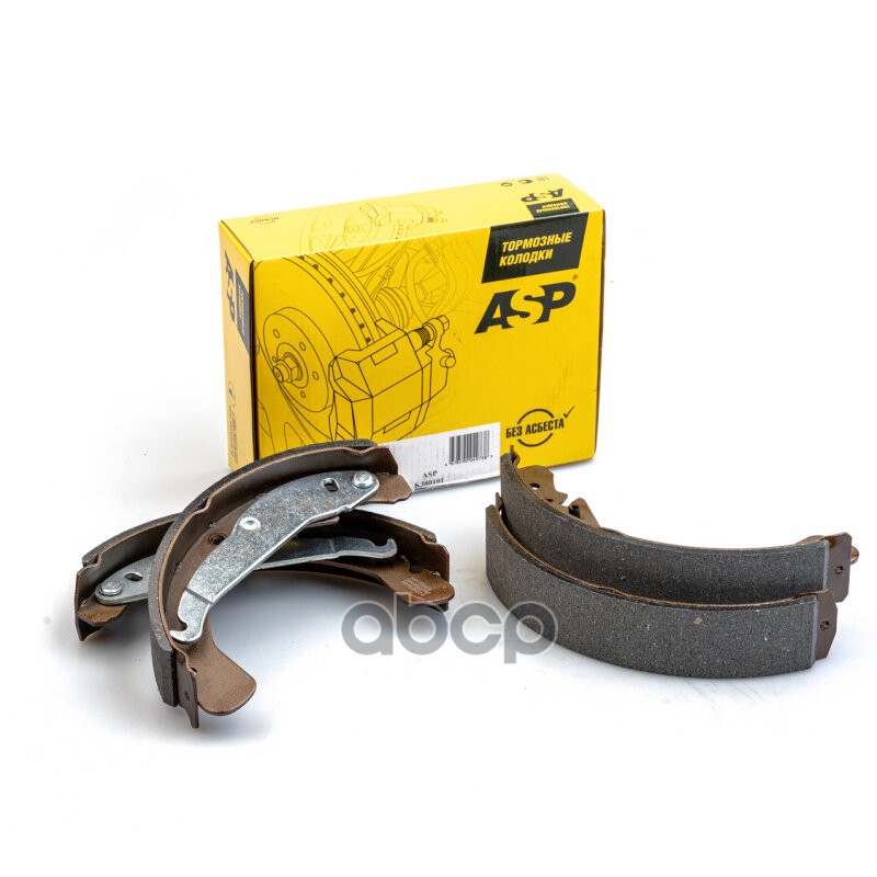 Колодки тормозные задние для а/м Opel Astra G/H/Zafira A ASP арт. k380101