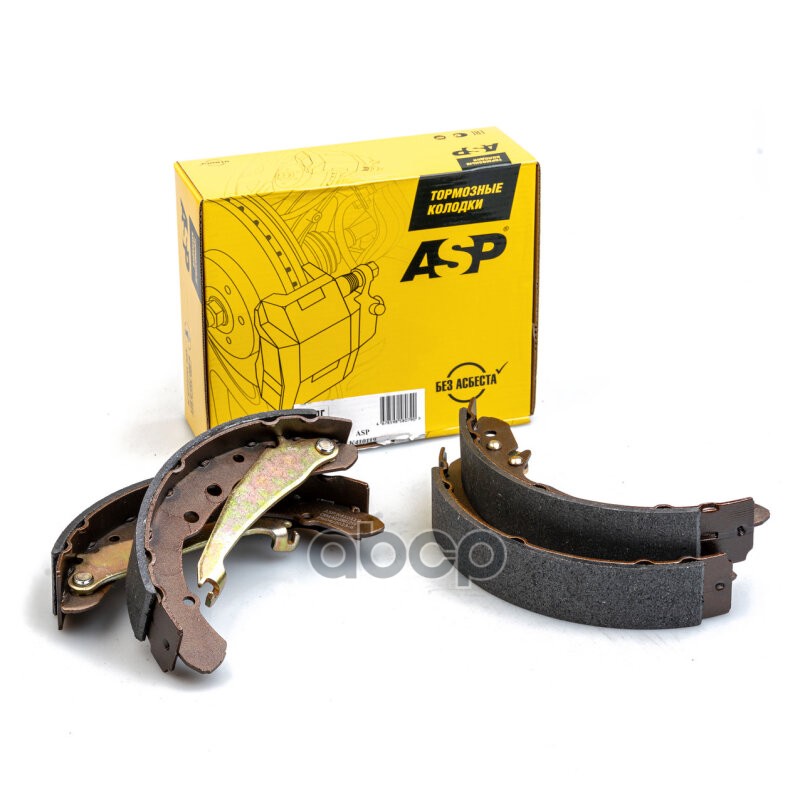 Колодки барабанные Audi 100 2.0/2.0D 84-90,VW Passat 88-96 ASP K410119 ASP арт. K410119