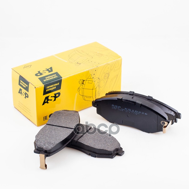 Колодки тормозные передние CHEVROLET Epica 06- ASP арт. k510226