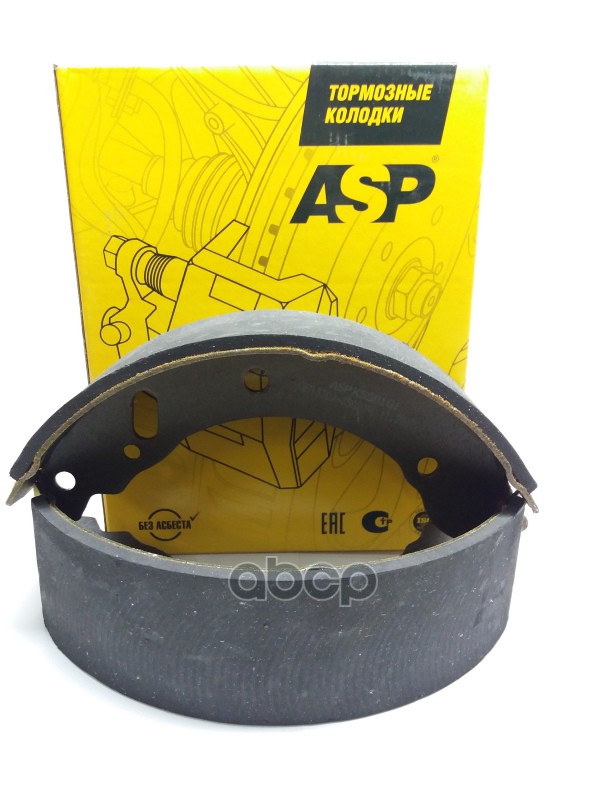 Колодки тормозные задние GAZ  3302  клееная ASP арт. k550101