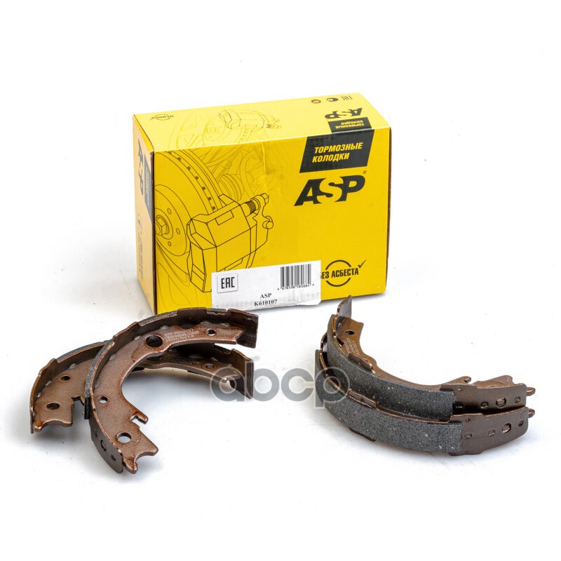 Колодки тормозные задние для а/м Toyota Corolla ASP арт. k610107