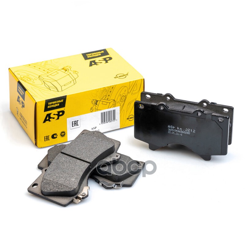 Колодки тормозные передние для а/м Toyota LC200/Lexus LX 570 ASP арт. k610212