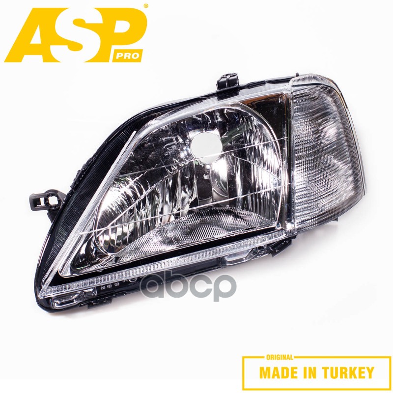 Фара передняя RENAULT LOGAN (2003-2008) левая ручная регулировка ASP арт. lf7003