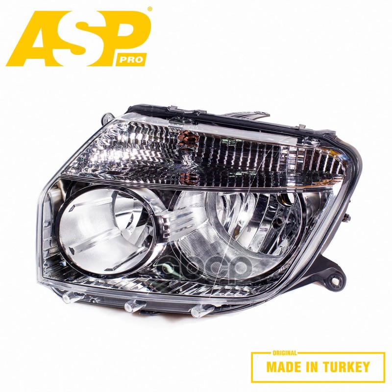 Фара передняя RENAULT DUSTER (2010-2012) левая ручная регулировка ASP арт. lf7007